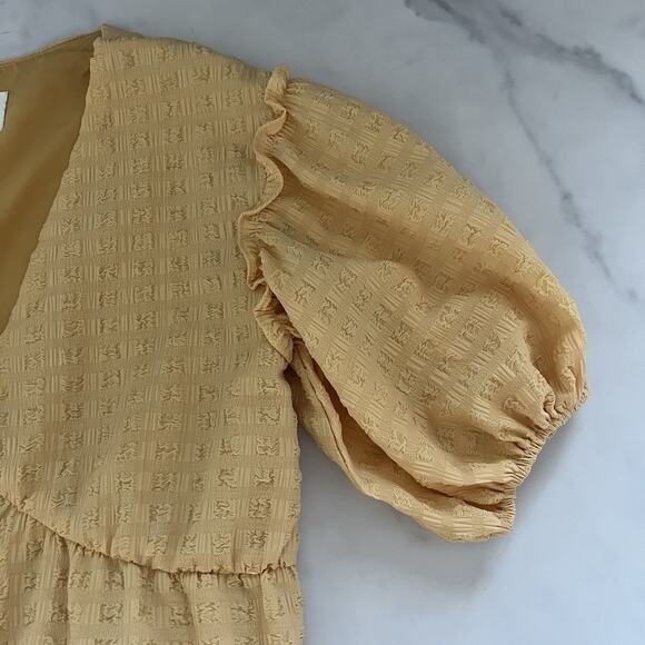 Sabo Skirt Tarelle mini Dress Honey Sz 2 preppy festival coquette core bohemian - Picture 7 of 13